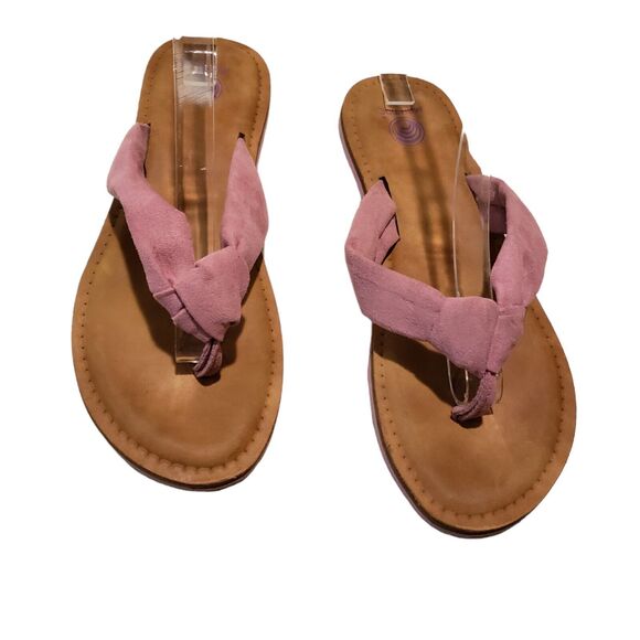 High Tide Flip Flops Beach Sandals Pink, Women's Size 8 - Picture 3 of 5